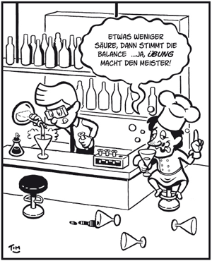 Cartoon Barkeeper