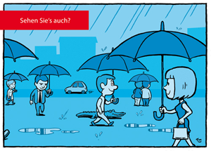 Illustration Regenschirm
